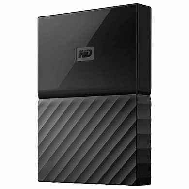 Диск жесткий внешний HDD WESTERN DIGITAL "My Passport", 1 TB, 2,5", USB 3.0, черный, WDBBEX0010BBK (арт. 512686) купить в интернет-магазине ТОО Снабжающая компания от 79 086 T, а также и другие Внешние жесткие диски на сайте dulat.kz оптом и в розницу