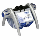Картотека для визитных карточек DURABLE "VISIFIX flip", вращающаяся, на 400 карт., сереб., 2417-23 (арт. 231324)