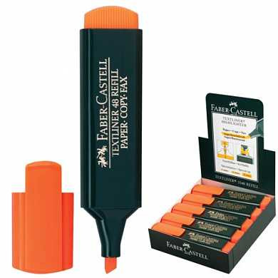 Текстмаркер FABER-CASTELL "1548", скошеный наконечник 1-5 мм, оранжевый, 154815 (арт. 150371) купить в интернет-магазине ТОО Снабжающая компания от 1 127 T, а также и другие Маркеры на сайте dulat.kz оптом и в розницу