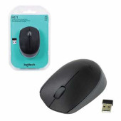 Мышь беспроводная LOGITECH M171, 2 кнопки + 1 колесо-кнопка, оптическая, черная, 910-004424 (арт. 511997)