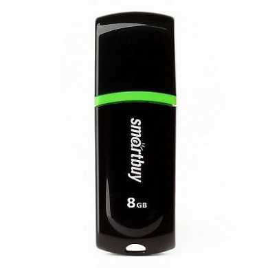 Флэш-Диск Usb 8Gb Smartbuy Paean Black (Sb8Gbpn-K) (арт. 536183) купить в интернет-магазине ТОО Снабжающая компания от 4 753 T, а также и другие Флэш диски USB на сайте dulat.kz оптом и в розницу
