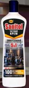 Sanitol Чистящий Крем С Микрогранулами 5В1 500Гр, Чс-174 (арт. 506994) купить в интернет-магазине ТОО Снабжающая компания от 1 176 T, а также и другие Средства для чистки ванных и туалета на сайте dulat.kz оптом и в розницу