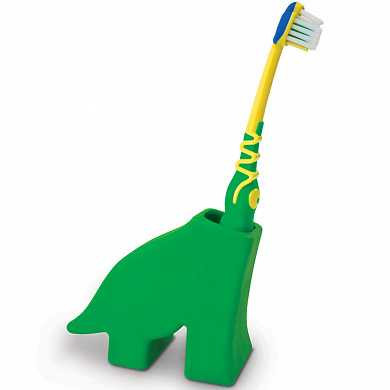 Держатель для зубной щетки Dinosaur зеленый (арт. j-me 060) купить в интернет-магазине ТОО Снабжающая компания от 8 722 T, а также и другие Аксессуары для детей на сайте dulat.kz оптом и в розницу