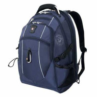 Рюкзак WENGER, универсальный, синий, серебристые вставки, функция ScanSmart, 38 л, 34х23х48 см, 6677303408 (арт. 225809)