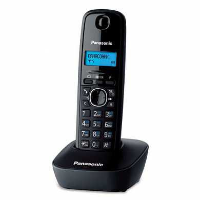 Радиотелефон PANASONIC KX-TG1611RUH, память 50 номеров, АОН, повтор, часы/будильник, радиус 10-100 м, цвет серый (арт. 260482) купить в интернет-магазине ТОО Снабжающая компания от 29 253 T, а также и другие Радиотелефоны на сайте dulat.kz оптом и в розницу