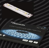 ЭРА Лента св/д 12V 9.6W/m 120Led/m IP20 Теплый белый 5м (интерьерная) SMD3528 LS3528-120LED-IP20W (арт. 342842)