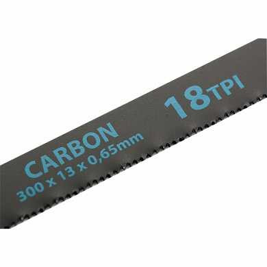 Полотна для ножовки по металлу, 300 мм, 18TPI, Carbon, 2 шт. GROSS (арт. 77720)