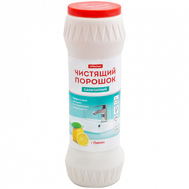 Средство чистящее OfficeClean "Professional. Санитарный "Лимон", порошок, 400г (арт. 268824) купить в интернет-магазине ТОО Снабжающая компания от 490 T, а также и другие Чистящие средства универсальные на сайте dulat.kz оптом и в розницу