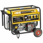 Генератор бензиновый GE 6900E, 5,5 кВт, 220В/50Гц, 25 л, электростартер DENZEL (арт. 94684)