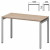 Стол письменный на металлокаркасе "Кубика", 1200х600х740 мм, ясень альтера (КОМПЛЕКТ) (арт. 980711) купить в интернет-магазине ТОО Снабжающая компания от 136 171 T, а также и другие Набор мебели "Кубика" на сайте dulat.kz оптом и в розницу