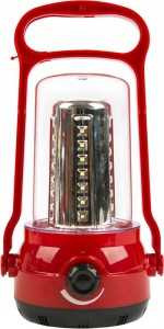 Фонарь кемпинговый Smartbuy SBF-36-R (аккумулятор 4V 2.5 Ah) 41 LED, красный, пластик/металл, з/у 220V (арт. 575671)