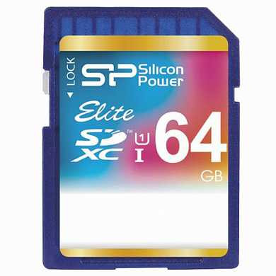 Карта памяти SDXC, 64 GB, SILICON POWER Elite, UHS-I U1, 85 Мб/сек. (class 10), SP064GBSDXAU1V1 (арт. 512311) купить в интернет-магазине ТОО Снабжающая компания от 39 543 T, а также и другие SD карты на сайте dulat.kz оптом и в розницу