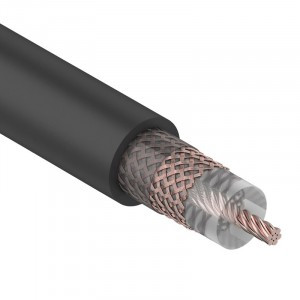 Rexant кабель RG-213 50 Ом (7x0.7 жила медь,128x0.15 оплетка медь) бухта 100 м черный 01-2041 (арт. 522498)