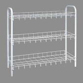 Подставка для обуви Metaltex, 3 яруса, 64х26х59см, белый, 36.55.03 (арт. 637644)