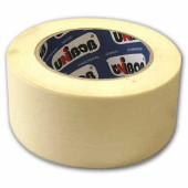 Клейкая лента малярная UNIBOB, 50 мм х 50 м (реальная длина), крепированная (арт. 221259)