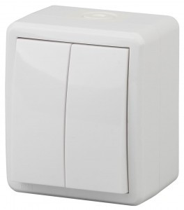 ЭРА Эксперт выкл. ОУ 2 кл. 10A бел. (IP54, индик.) 11-1405-01 (1/16/160) (арт. 659162) купить в интернет-магазине ТОО Снабжающая компания от 3 528 T, а также и другие Выключатели на сайте dulat.kz оптом и в розницу