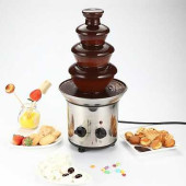 Шоколадный фонтан-фондю Chocolate Fondue Fountain (4 яруса) (арт. 024:H4)