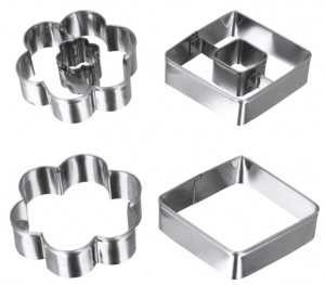 Набор форм для выпечки Metaltex, нержавеющая сталь, 25.23.64 (арт. 607500)