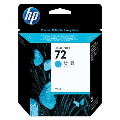 Картридж струйный для плоттера HP (C9398A) Designjet T610/795/1100 и др., №72, голубой, 69 мл, оригинальный (арт. 361336) купить в интернет-магазине ТОО Снабжающая компания от 62 965 T, а также и другие Картриджи для принтеров на сайте dulat.kz оптом и в розницу