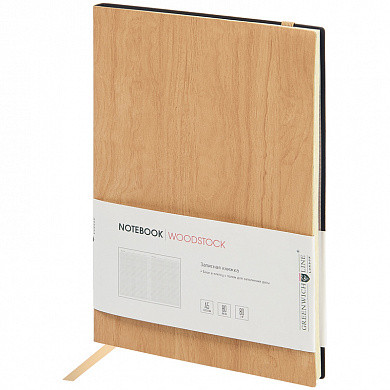 Записная книжка А5 80л. ЛАЙТ, кожзам, "Woodstock", бежевый, тонир.блок, ляссе, цв.срез, резинка (арт. NA5CR-11271) купить в интернет-магазине ТОО Снабжающая компания от 3 528 T, а также и другие Блокноты и записные книжки на сайте dulat.kz оптом и в розницу