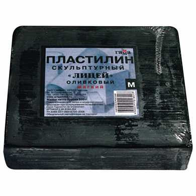 Пластилин скульптурный ГАММА "Лицей", оливковый, 0,5 кг, мягкий, 280Е050004 (арт. 224991) купить в интернет-магазине ТОО Снабжающая компания от 1 617 T, а также и другие Пластичная масса для моделирования на сайте dulat.kz оптом и в розницу