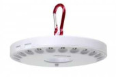 Фонарь кемпинговый Smartbuy SBF-8254-W (3xR6) 48 LED, белый, пластик, карабин, магнит (арт. 554879)