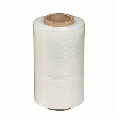 Стрейч-пленка для упаковки (мини-рулон), ширина 125 мм, длина 200 м, 0,46 кг, 20 мкм (арт. 603038)