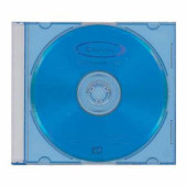 Диск DVD+RW (плюс) VERBATIM, 4,7 Gb, 4x, Color Slim Case (арт. 510086)