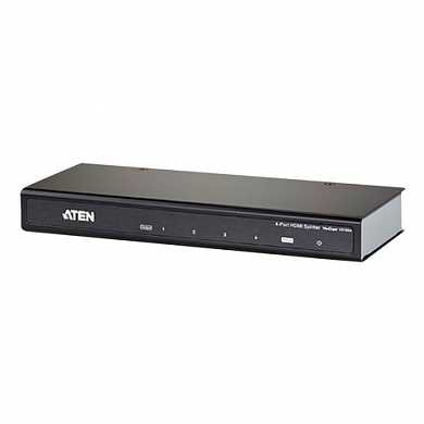 Разветвитель HDMI ATEN, 4-портовый, для передачи цифрового видео, разрешение 4К, VS184A (арт. 511979)