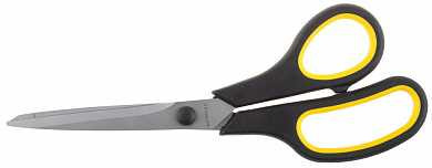 Ножницы STAYER "MASTER" хозяйственные, изогнутые, двухкомпонентные ручки, 215мм (арт. 40466-21)