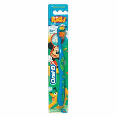 Зубная щетка детская ORAL-B (Орал-Би) Kids, для 5-7 лет, мягкая (арт. 603208) купить в интернет-магазине ТОО Снабжающая компания от 882 T, а также и другие Зубные щетки детские на сайте dulat.kz оптом и в розницу