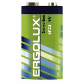 Батарейка Ergolux 6F22 (арт. 584827)