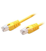 Патч-корд Ship S4025YL0500-Р, Желтый ,Cable Patch cord FTP 5e-Cat 5 m желтый, экранированный