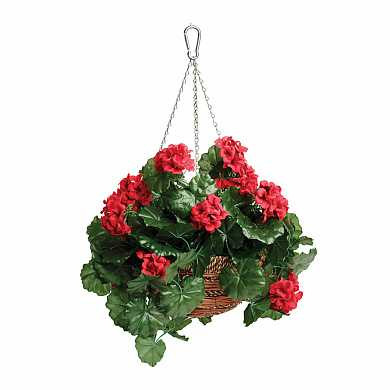 Корзина с цветами подвесная Geranium (арт. 02845) купить в интернет-магазине ТОО Снабжающая компания от 56 301 T, а также и другие Декор на сайте dulat.kz оптом и в розницу