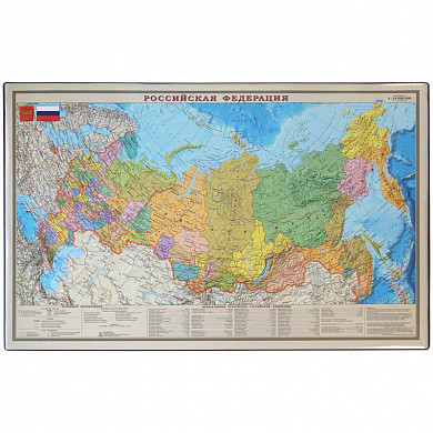 Настольное покрытие OfficeSpace "Карта РФ", 38*59см (арт. 194917)