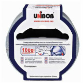 Клейкая лента хозяйственная 48 мм х 10 м, UNIBOB, для 1000 применений, основая-х/б ткань, подвес, 44264 (арт. 604165)