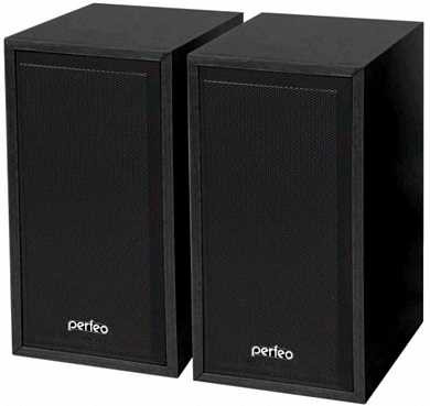 Колонки Perfeo "Cabinet" 2.0, 2х3W RMS, дерево, черный, USB, PF-84-BK (арт. 583447) купить в интернет-магазине ТОО Снабжающая компания от 8 183 T, а также и другие Компьютерные колонки на сайте dulat.kz оптом и в розницу