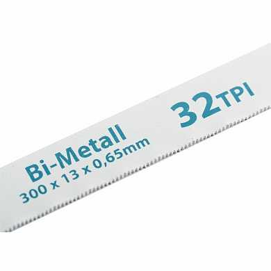Полотна для ножовки по металлу, 300 мм, 32TPI, BiM, 2 шт. GROSS (арт. 77728)