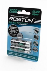 Ак-р Robiton R6 2600mAh Ni-MH BL2, 13118 (арт. 584036) купить в интернет-магазине ТОО Снабжающая компания от 2 548 T, а также и другие R6/AA 316 аккумуляторы на сайте dulat.kz оптом и в розницу