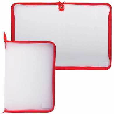 Папка на молнии пластиковая, А4, прозрачная, размер 320х230 мм, ПМ-А4-01/01 (арт. 222942) купить в интернет-магазине ТОО Снабжающая компания от 1 029 T, а также и другие Папки и портфели пластиковые на сайте dulat.kz оптом и в розницу