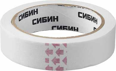 CИБИН. Малярная лента, креповая, 25мм х 25м (арт. 12111-25_z01) купить в интернет-магазине ТОО Снабжающая компания от 490 T, а также и другие Ленты на сайте dulat.kz оптом и в розницу