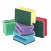Губки для посуды профильные Comfort, 85*65*43 мм, 5 шт ТМ Elfe (арт. 92357)