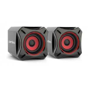 Колонки Perfeo "Cube" 2.0, мощность 2х5W RMS, черный/красный, USB, PF-812 (арт. 630625) купить в интернет-магазине ТОО Снабжающая компания от 12 446 T, а также и другие Компьютерные колонки на сайте dulat.kz оптом и в розницу