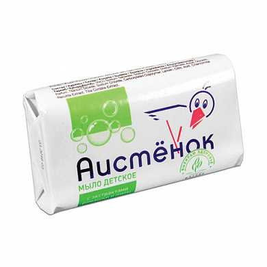 Мыло туалетное 70 г, АИСТЁНОК "Детское", с экстрактами ромашки и липы, 4304010034 (арт. 604854) купить в интернет-магазине ТОО Снабжающая компания от 245 T, а также и другие Мыло туалетное кусковое на сайте dulat.kz оптом и в розницу