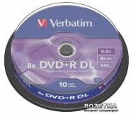 Диск DVD-RW, Емкость: 8,5 GB, Скорость записи 8х-12х;