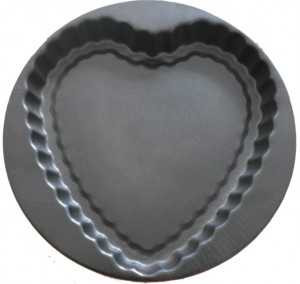 Форма для выпечки Irit IRH-934 Сердце, стальная штамповка, 27х3.5см, антипригарное покрытие Goldflon, IRH-934 (арт. 599334)
