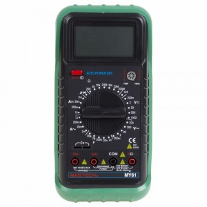 Универсальный мультиметр MY61 MASTECH, 13-2050 (арт. 611952) купить в интернет-магазине ТОО Снабжающая компания от 32 095 T, а также и другие Мультиметры, детекторы, измерители на сайте dulat.kz оптом и в розницу