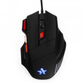 Мышь Гарнизон GM-720G, "Хара" код Survarium, игровая, USB, 7 кнопок, 2400dpi, софт тач пластик, черный, 14485 (арт. 651710)