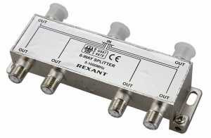 Splitter На 6Tv 5-1000 Mhz Rexant 05-6004 (арт. 492383) купить в интернет-магазине ТОО Снабжающая компания от 6 223 T, а также и другие ТВ переходники, разветвители, разъемы на сайте dulat.kz оптом и в розницу