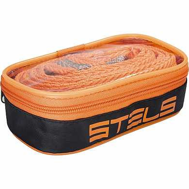 Трос буксировочный 12 тонн, 2 петли, сумка на молнии STELS (арт. 54384) купить в интернет-магазине ТОО Снабжающая компания от 4 018 T, а также и другие Тросы буксировочные на сайте dulat.kz оптом и в розницу